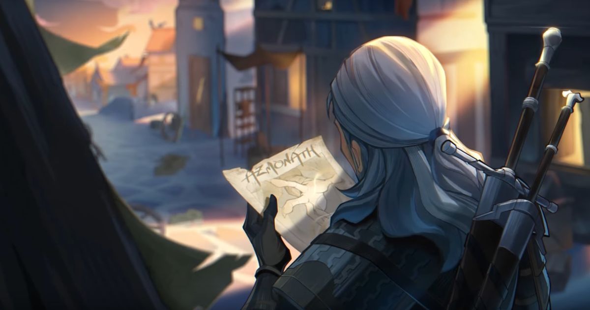 This time the witcher has infiltrated another mobile game