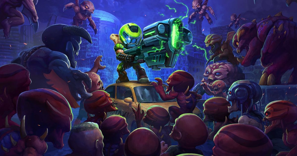 Lootboxes and an energy meter.  Mighty mobile DOOM is coming