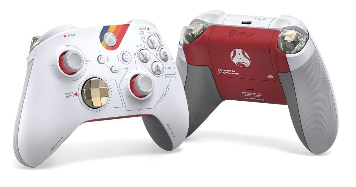 Started selling the controller and headset in the edition of Starfield