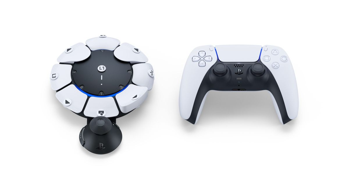 The Access controller makes the PS5 accessible to gamers with disabilities.