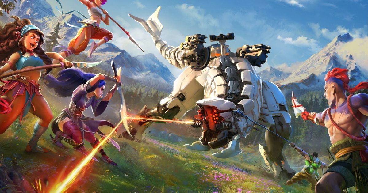 Horizon multiplayer resembles Fortnite graphics