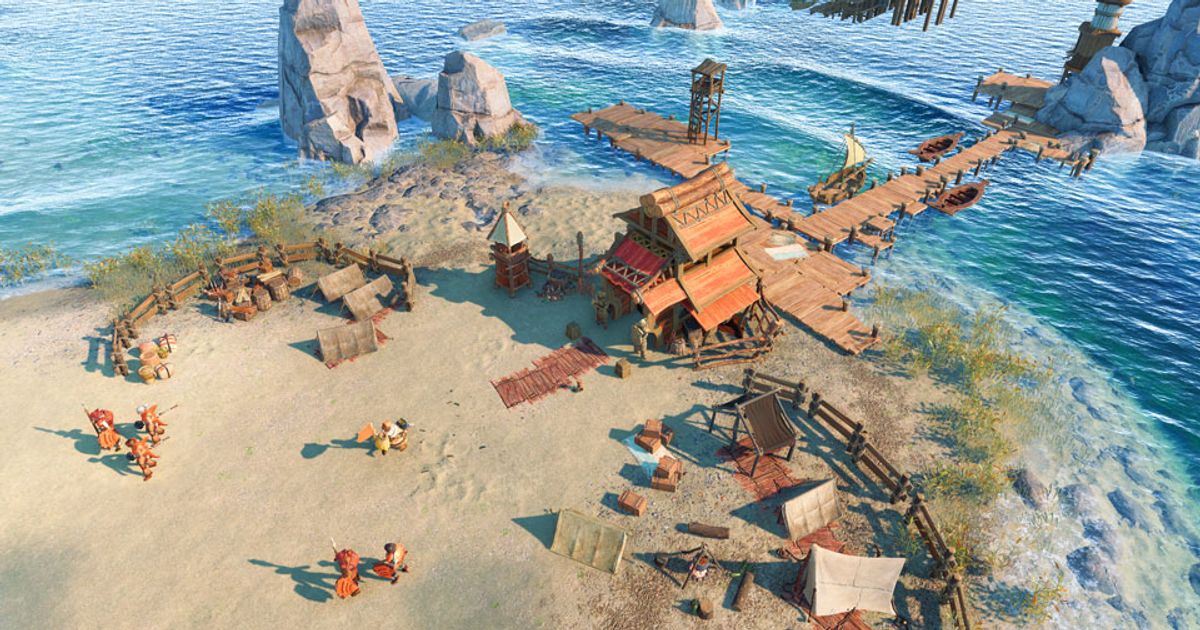 Requirements for playing the strategy game The Settlers: New Allies
