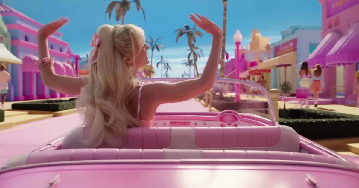 Barbie’s iconic pink car in Forza Horizon 5