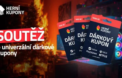 Vyhrajte kupon až v hodnotě 1000 Kč s Herní-kupony.cz
