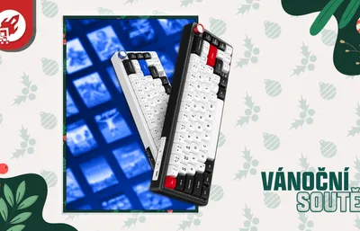❄️ Vánoční soutěž 18. prosince: herní klávesnice TIGO Spectra Outemu Red