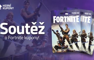 Vyhrajte kupon Fortnite v hodnotě až 1250 Kč s Herní-kupony.cz