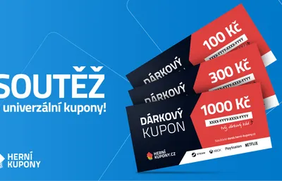 Vyhrajte jeden z univerzálních kuponů od Herní-kupony.cz